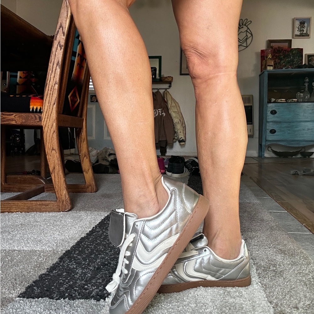 Silver Women's Sneakers